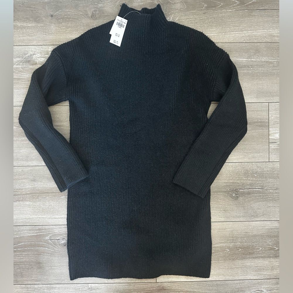 🆕 Easy Mockneck Mini Knit Sweater Dress - Picture 8 of 8